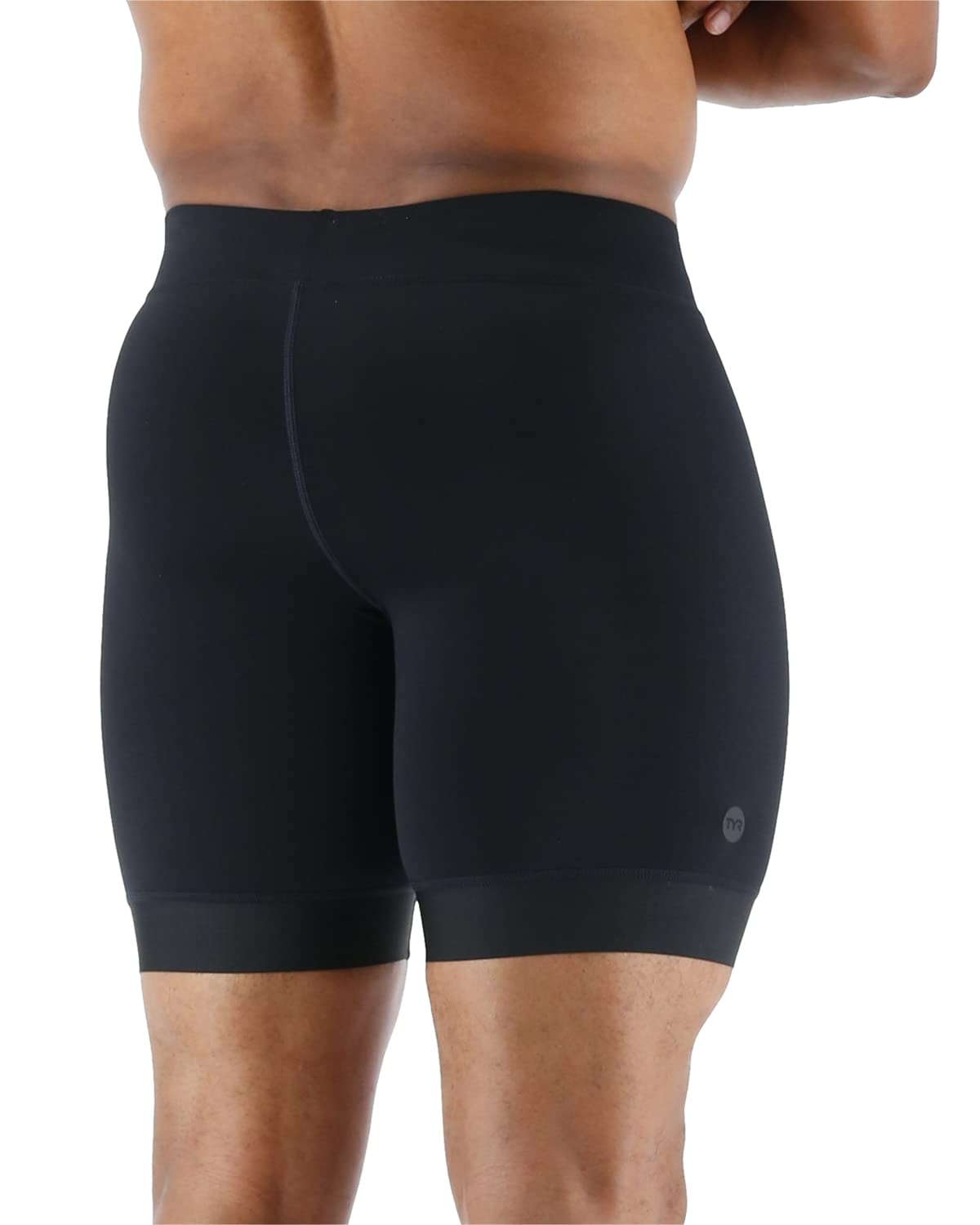 TYR Men's Durafast Elite Workout Jammer Swimsuit - High-Performance Swim Trunks for Competitive Swimming & Training - Perfect for Lap Swimming, Triathlons & Water Sports
