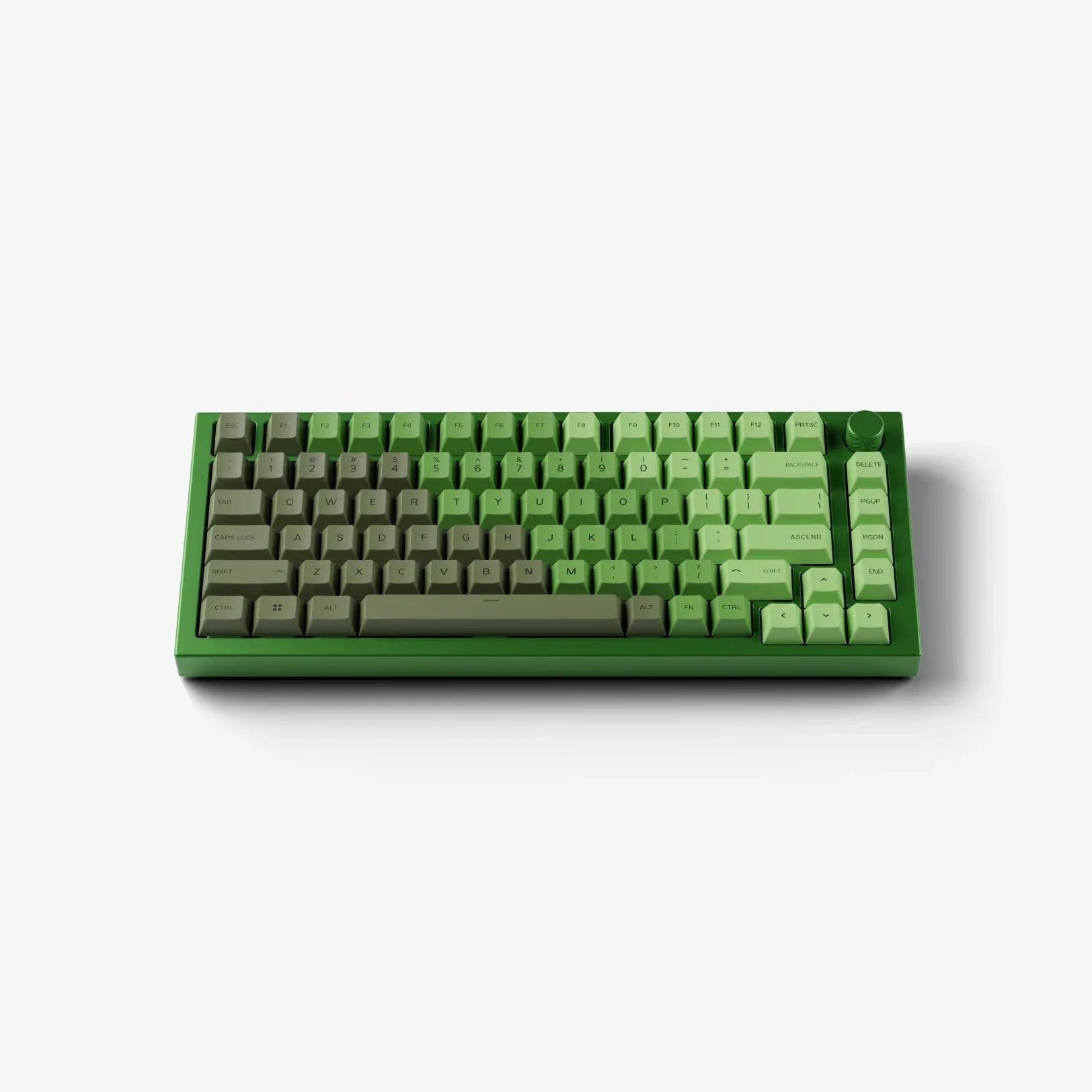 Custom GPBT Olive Dye Sublimated Keycaps - 139 Keys Full Set for Mechanical Keyboards - Perfect for Gaming, Typing & Office Work
