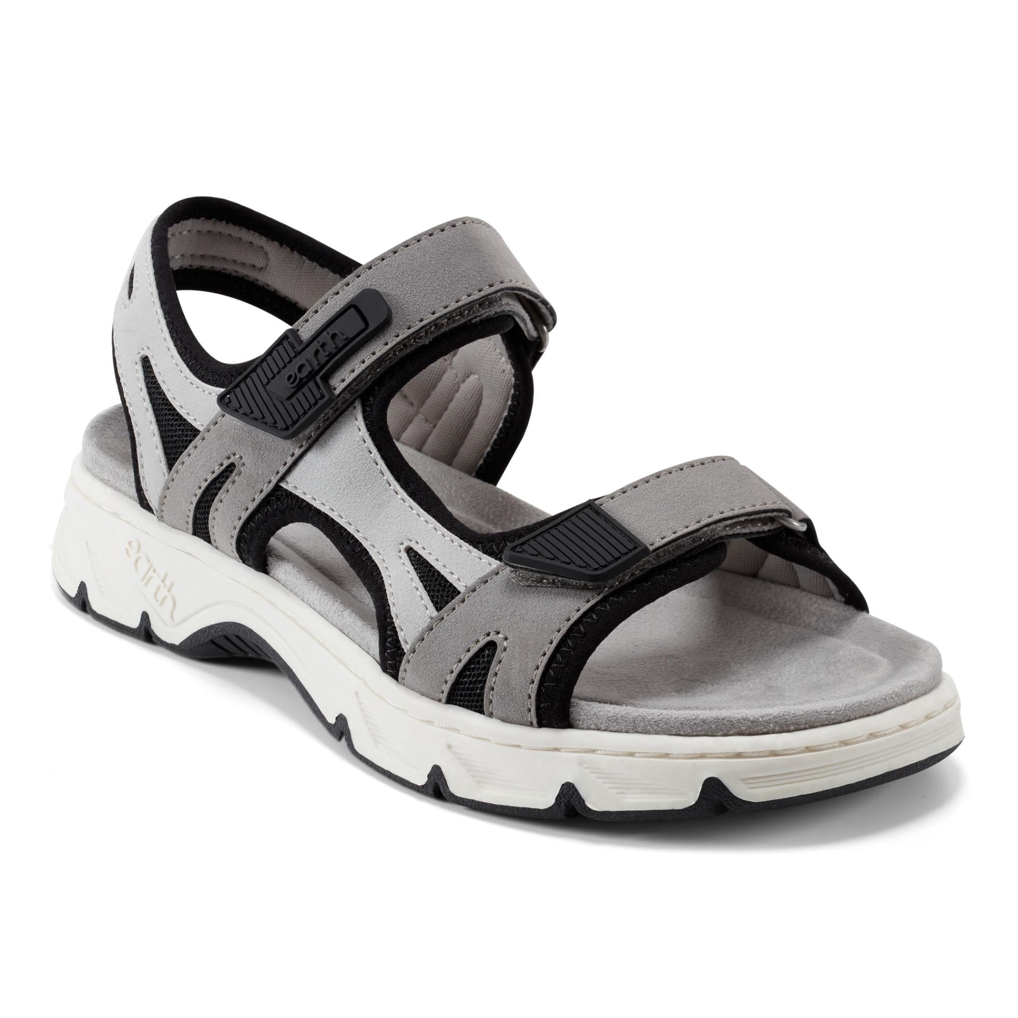 Earth Women's Venny3 Grey M - Comfortable Casual Sneakers for Walking, Running & Everyday Wear