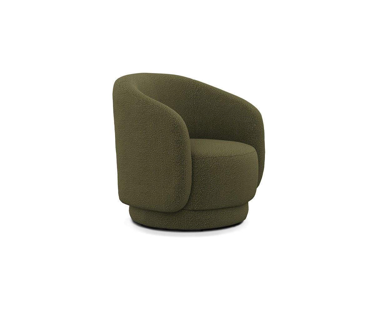 Ellie Swivel Chair - 360 Degree Rotating Modern Office Chair with Ergonomic Design for Home & Office Workspace - Perfect for Working, Studying, and Gaming