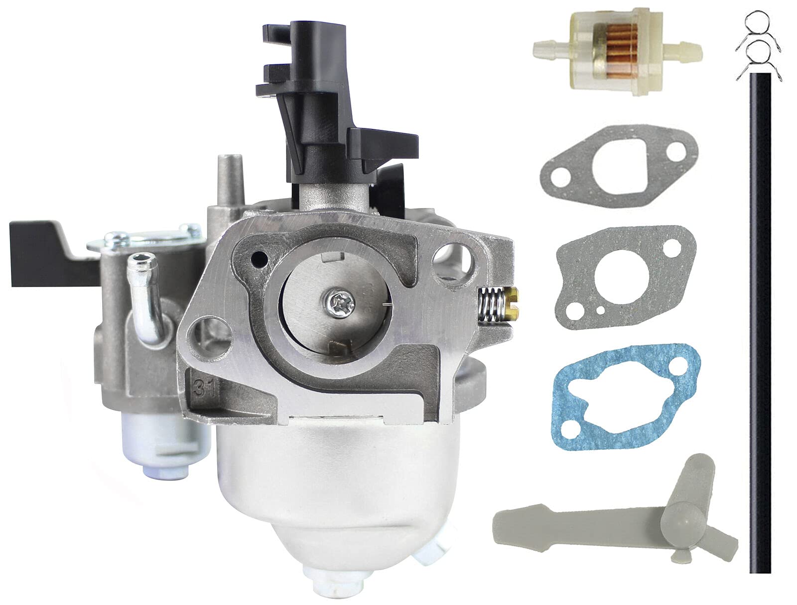 DR R225 223cc Carburetor Replacement for Done Right DR Leaf Lawn Vacuum Power Equipment - Compatible with 9.95 Engine Models - High Performance Lawn Vacuum Parts for Leaf Cleanup & Yard Maintenance