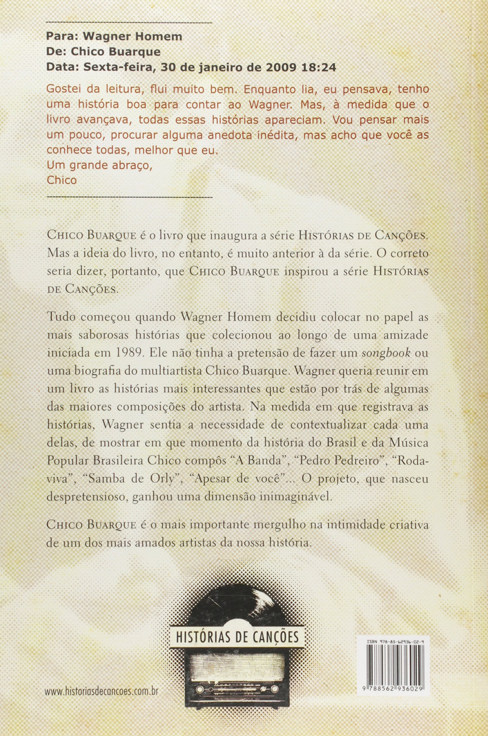 Chico Buarque Song Stories Book - Brazilian Music History & Lyrics Collection - Perfect for Music Lovers & Brazilian Culture Enthusiasts