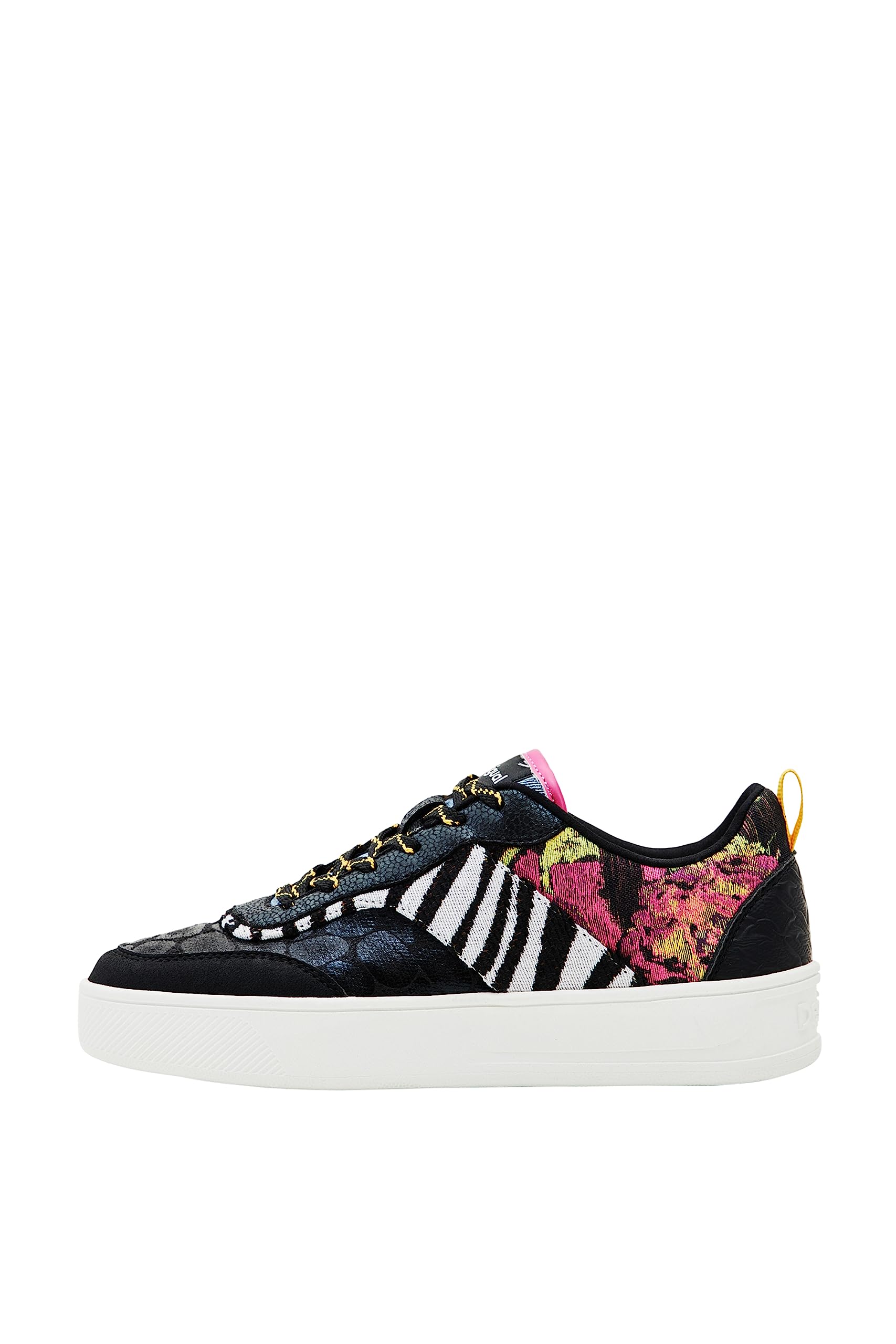 Desigual Women's Fabric Sneakers - Comfortable Low-Top Casual Shoes for Women | Perfect for Walking, Travel & Everyday Wear