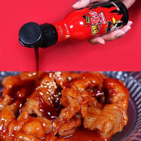 Samyang Extra Spicy Korean Buldak Hot Chicken Roasted Sauce 200g - Authentic Korean Food & Asian Cooking Sauce - Perfect for Spicy Noodles, Bibimbap, and Korean BBQ Dishes
