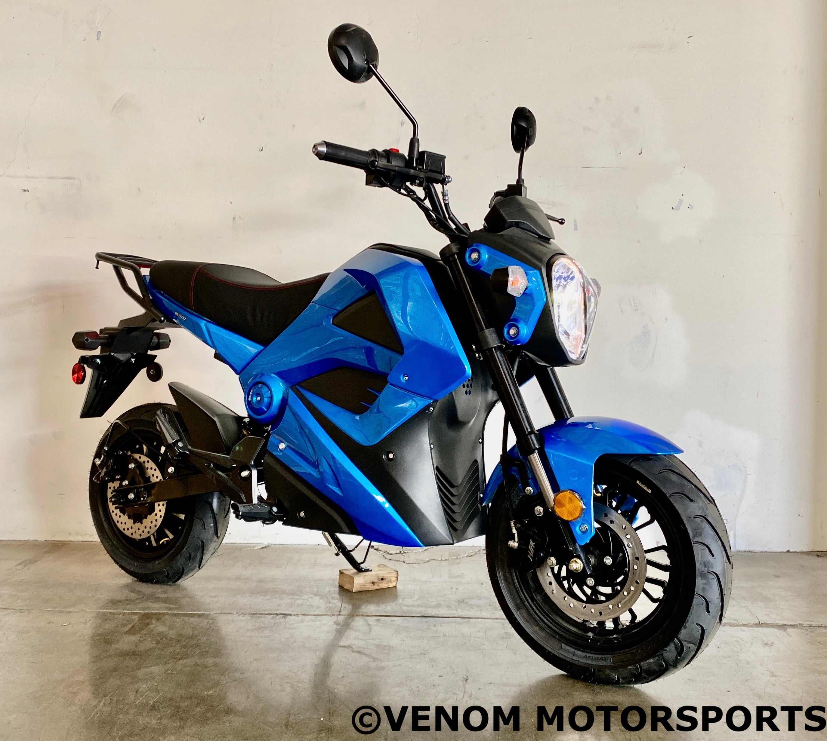 Venom E Vader 2000W 72V High-Power Electric Motorcycle - Brushless Motor for Adults, Long-Range Commuting & Off-Road Adventure
