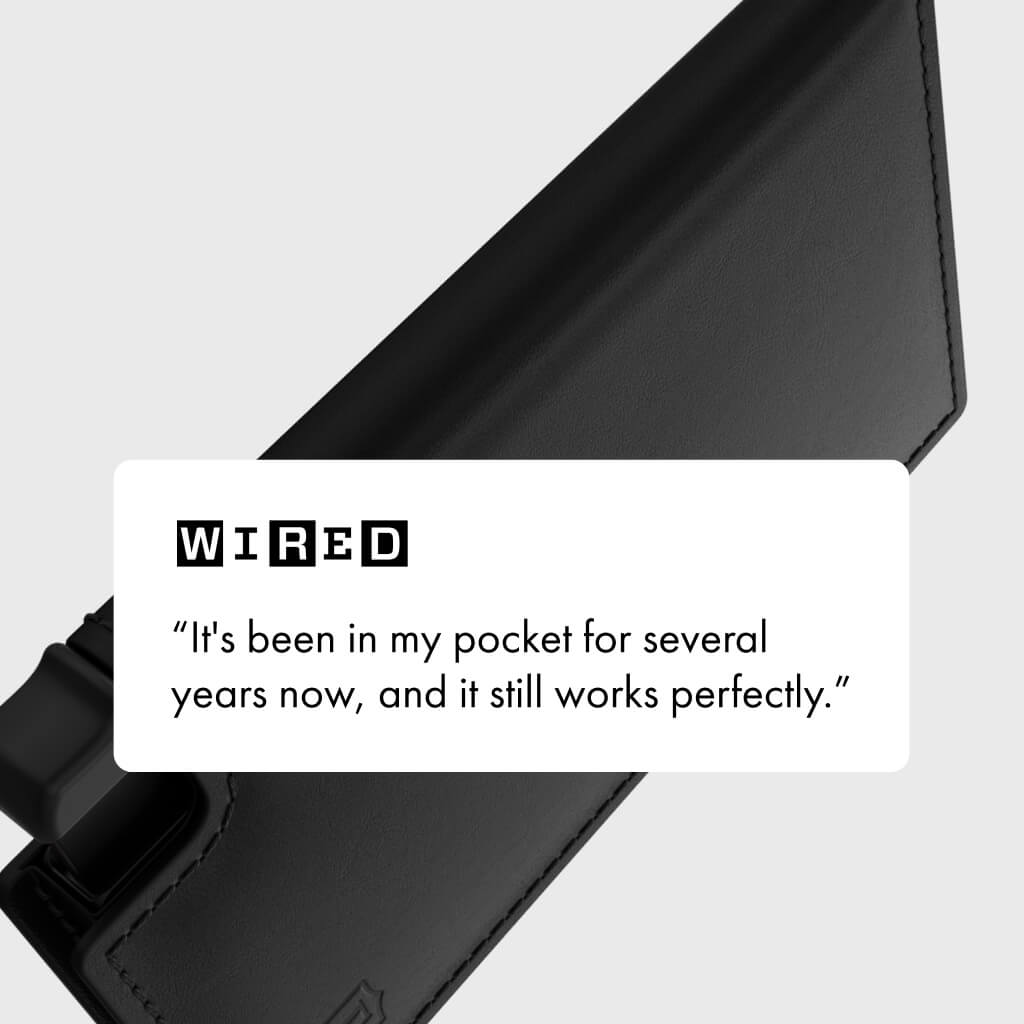 Ekster Smart Wallet for Men - RFID Blocking Slim Minimalist Front Pocket Wallet with Money Clip | Perfect for Travel, Business & Everyday Carry