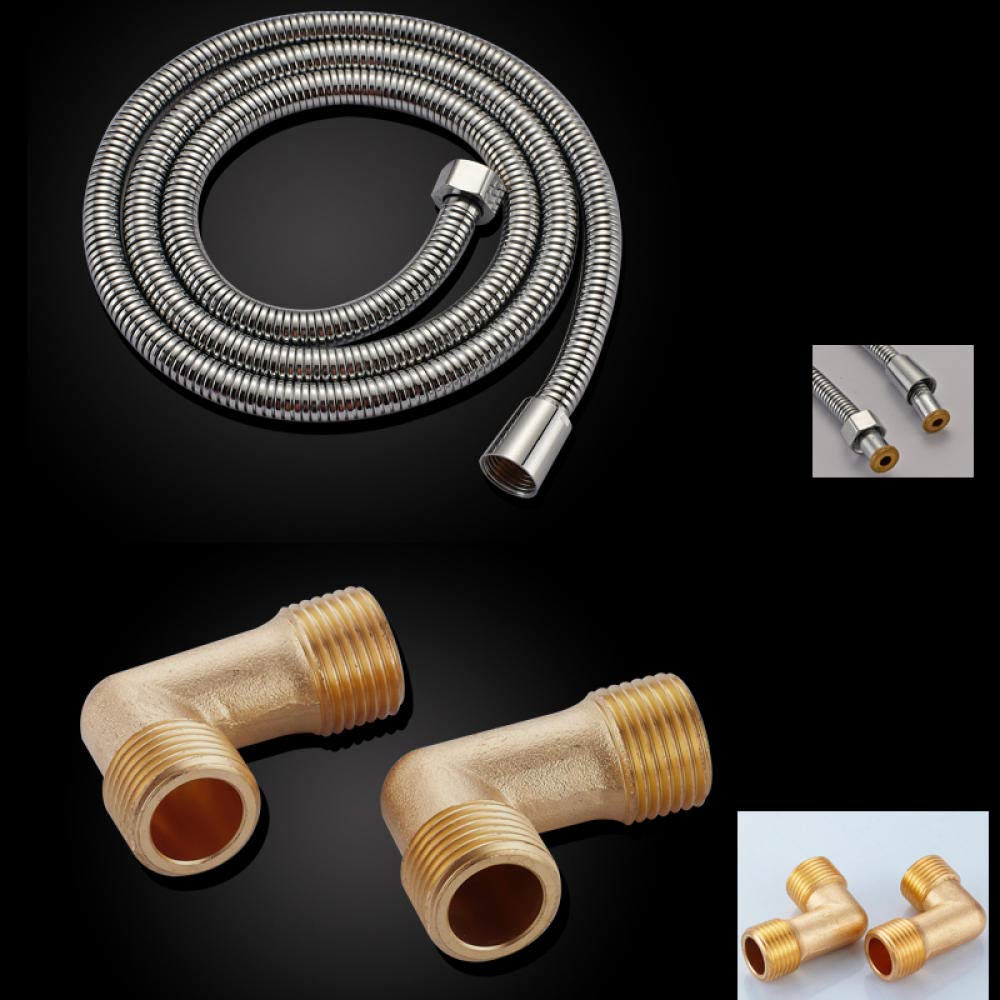Black Thermostatic Rain Shower Column with 6 Massage Jets, Hand Shower & Tub Spout - Waterfall Shower Panel System for Luxurious Bathroom Upgrade | Perfect for Master Bath, Spa Retreat & Modern Home Renovation