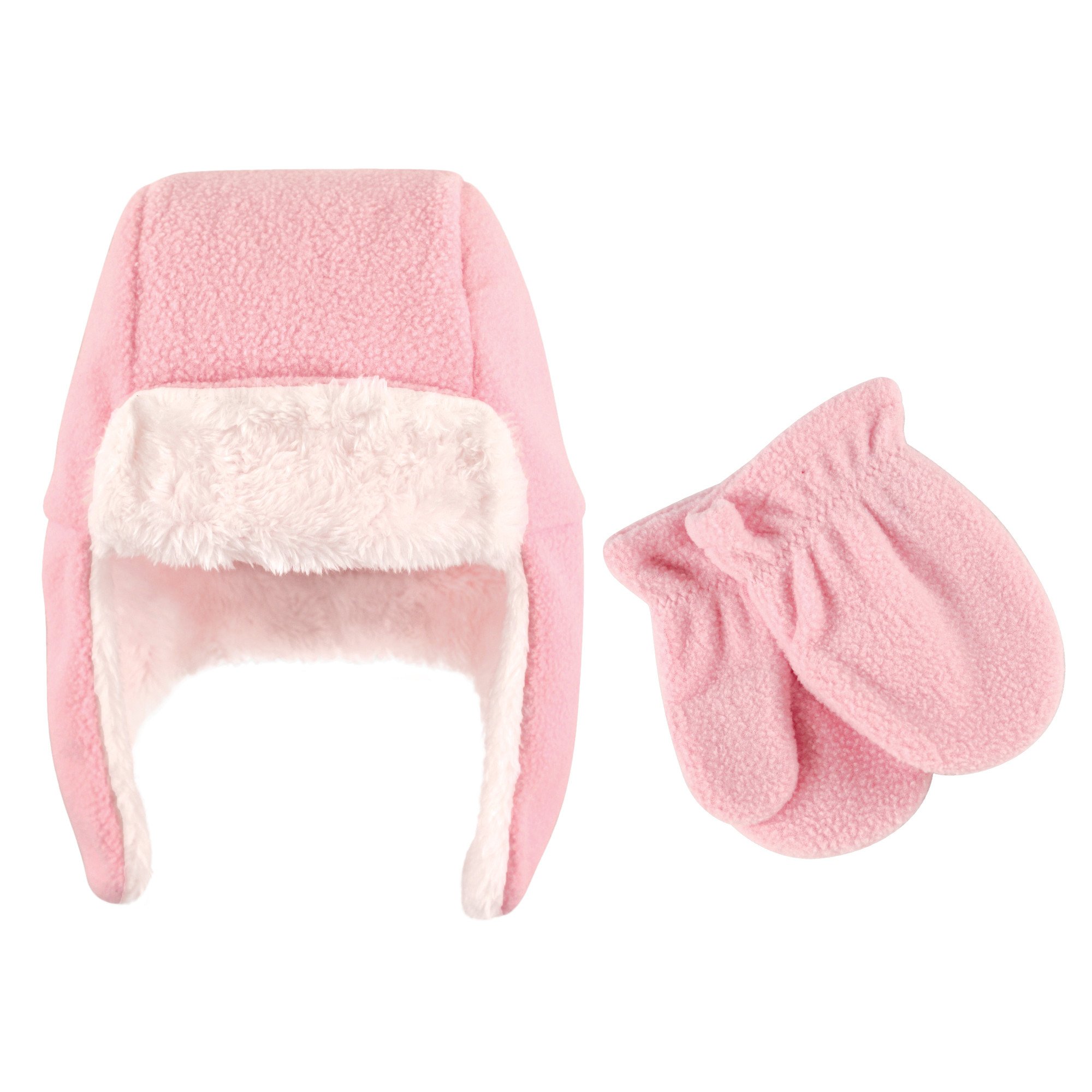 Hudson Baby Fleece Hat & Mittens Set for Winter