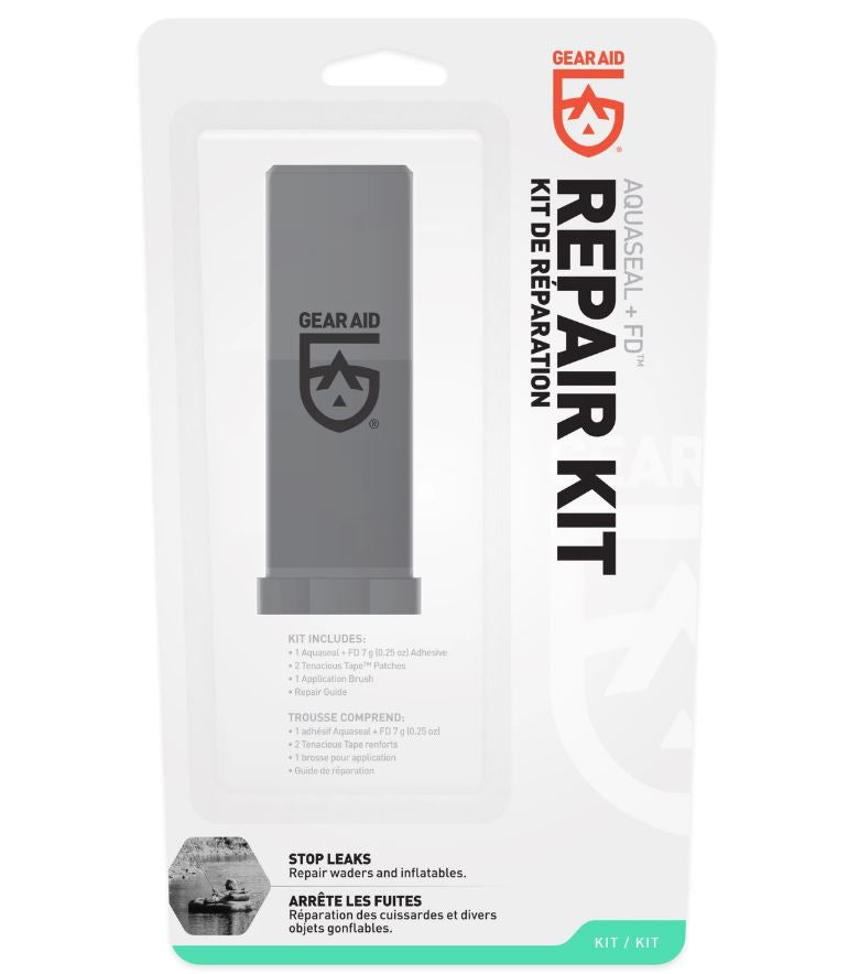Aquaseal Wader Repair Kit - Waterproof Gear Patch for Fishing Waders, Boots & Outdoor Equipment | Quick Fix for Leaks & Tears | Perfect for Camping, Hiking & Water Sports