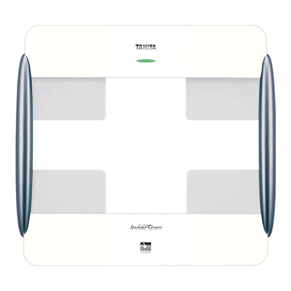 Tanita BC-1000plus White ANT+ Wireless Body Composition Monitor - Accurate Body Fat, Muscle & Water Percentage Analyzer for Home Gym & Fitness Tracking