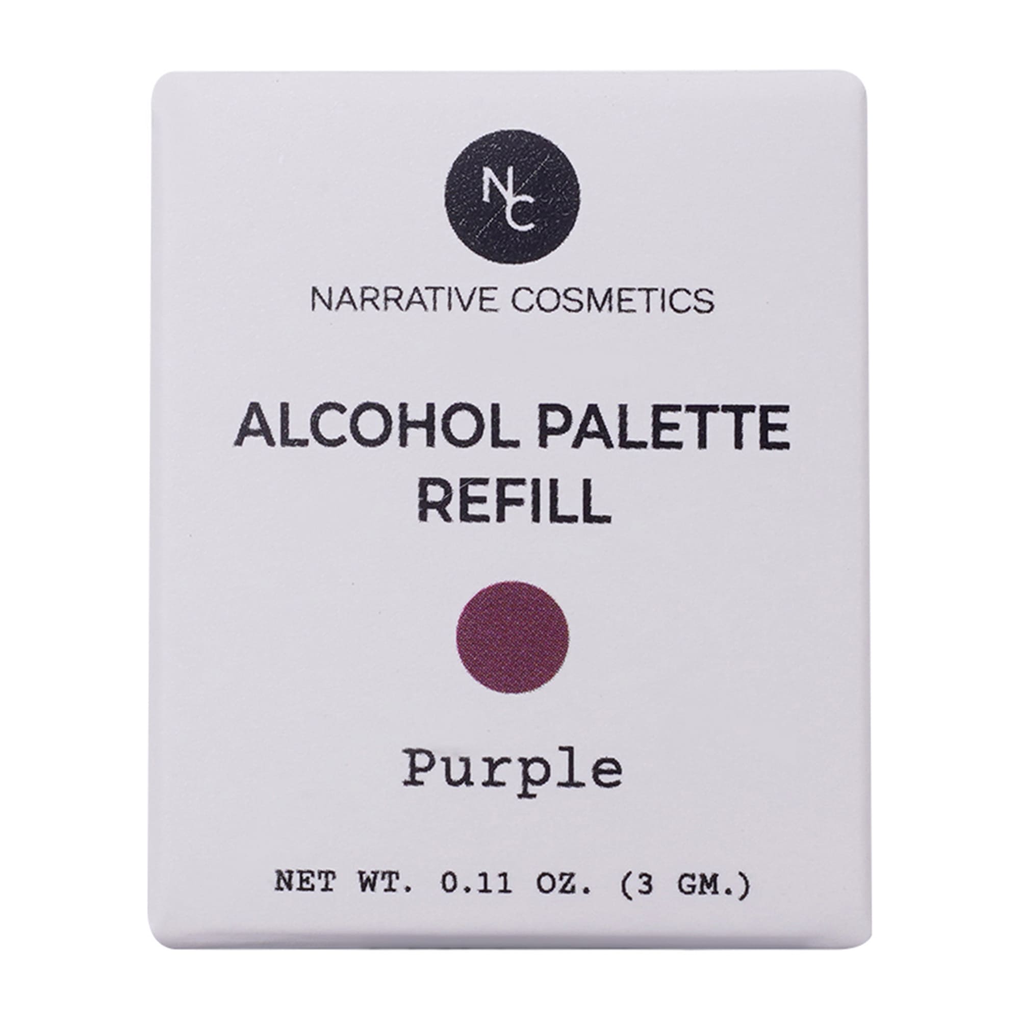Narrative Cosmetics Alcohol Palette Refill Pans - Professional FX Makeup Colors for Special Effects, Halloween & Theater - High Pigment Alcohol-Based Makeup for Face & Body Art