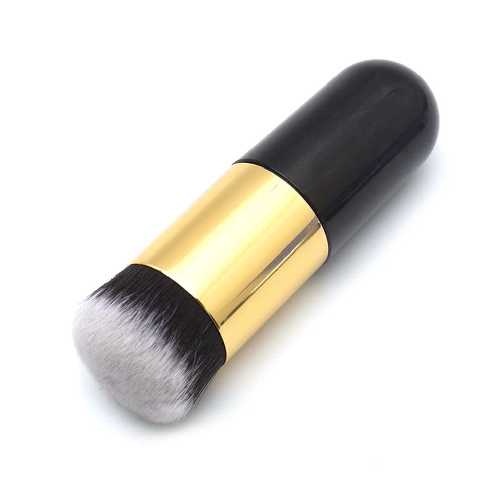 DEUTZIA Professional Foundation Brush for Flawless Face Makeup - Soft Blending Brush for Liquid, Cream & Powder - Perfect for Everyday Use & Special Occasions