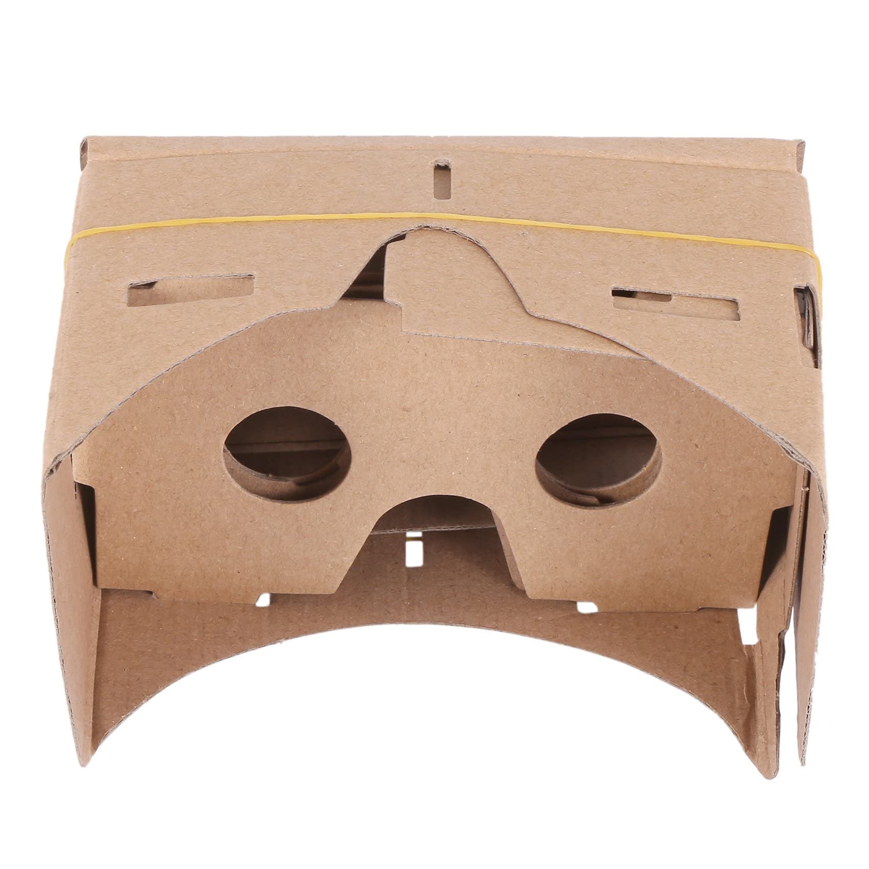Rheross 6 Inch DIY 3D VR Glasses - Virtual Reality Headset with Hardboard for Cardboard | Perfect for VR Gaming, Movies & Educational Experiences