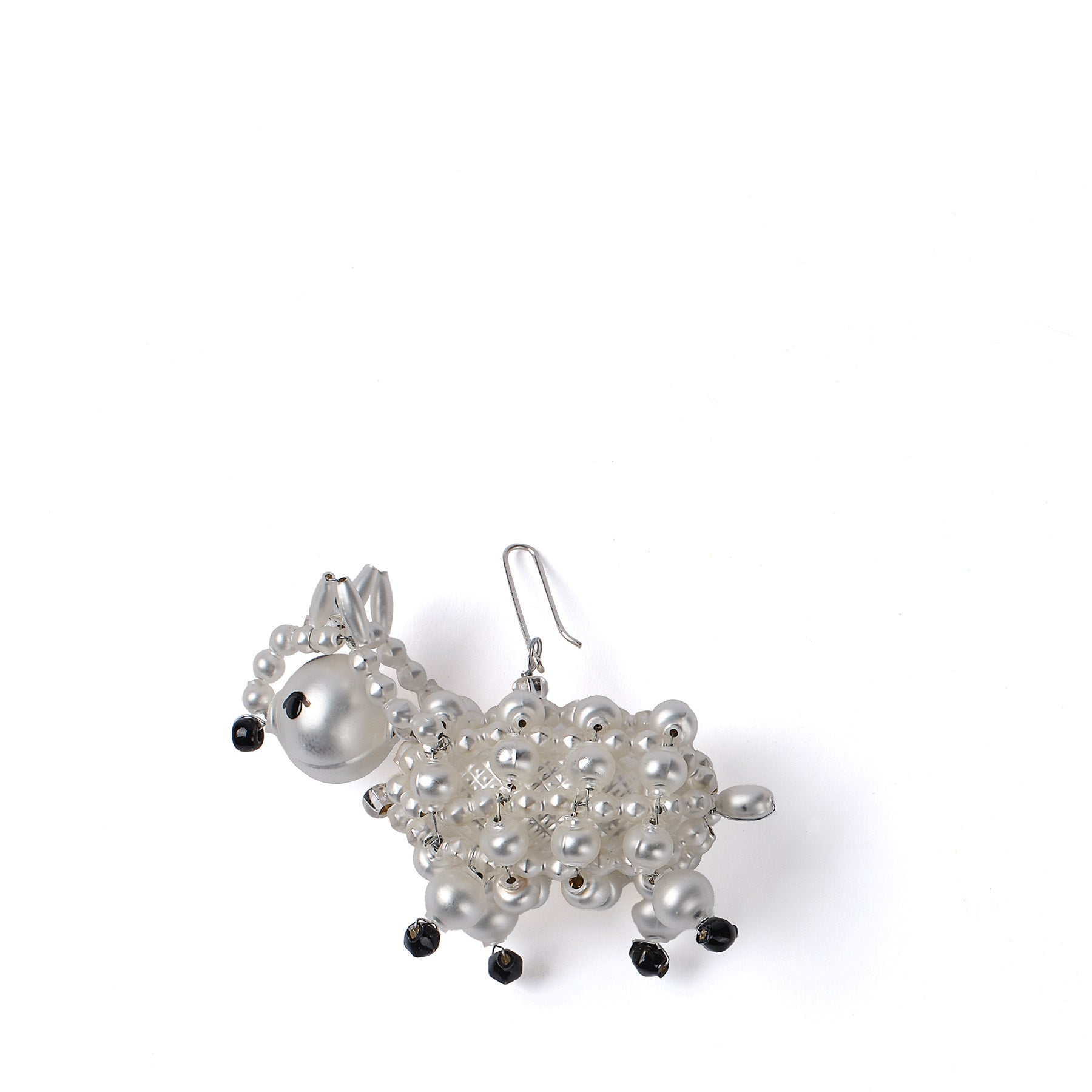 Handmade Lamb Figurine - Cute Ceramic Sheep Decor for Home, Nursery, Christmas Tree & Farmhouse Style Decorations | Perfect Gift for Animal Lovers