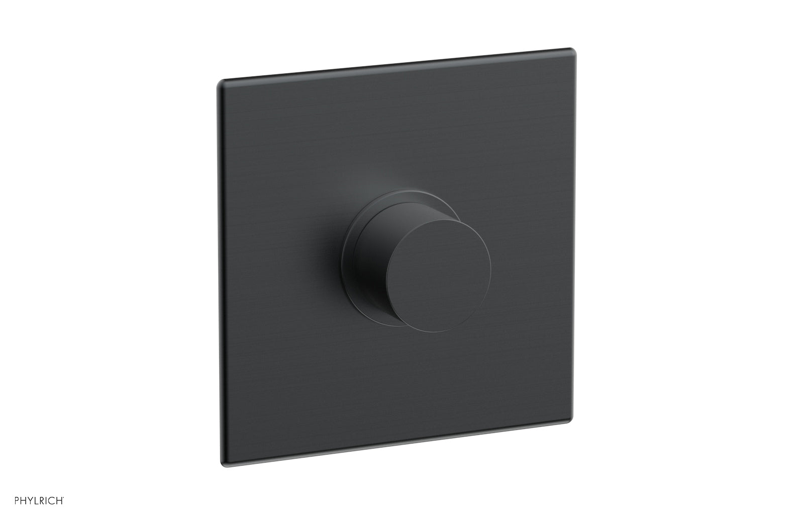 BASIC II 3/4 Thermostatic Square Shower Trim with Smooth Handle - Chrome Finish for Modern Bathrooms | Perfect for Home & Hotel Bathroom Renovations