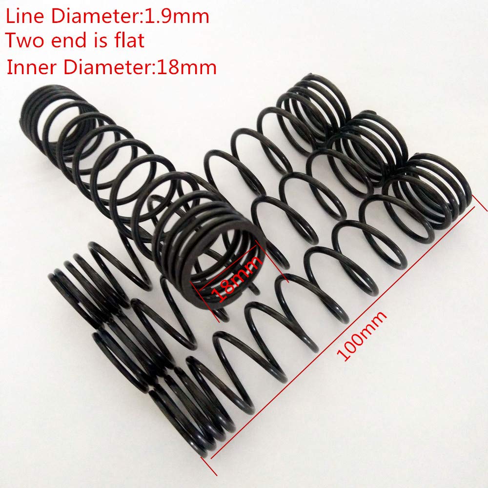 4PCS 1.9MM Steel Replacement Springs for Traxxas 1/7 UDR Unlimited Desert Racer Shocks (Fits Models 8444 & 8445) - Heavy Duty Suspension Upgrade for Off-Road Racing & Desert Bashing