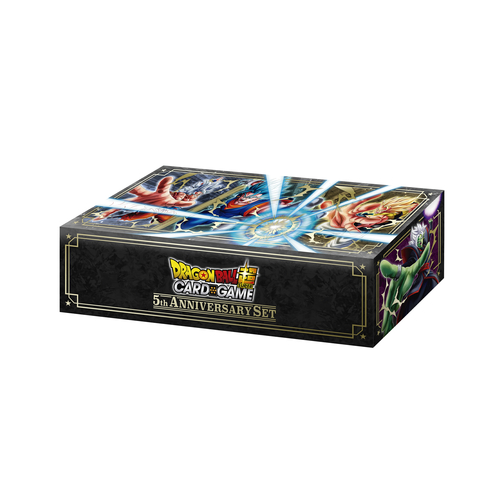 Dragon Ball Super TCG 5th Anniversary Collector's Box - Limited Edition Trading Card Game Set for Anime Fans & Collectors - Perfect for Tournaments, Gifts, and Display