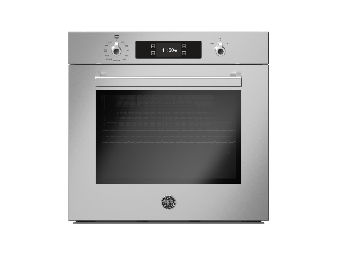 Bertazzoni PROF30FSEXT 30 Inch Professional Single Electric Wall Oven with Convection - Perfect for Home Kitchens, Restaurants & Baking Enthusiasts