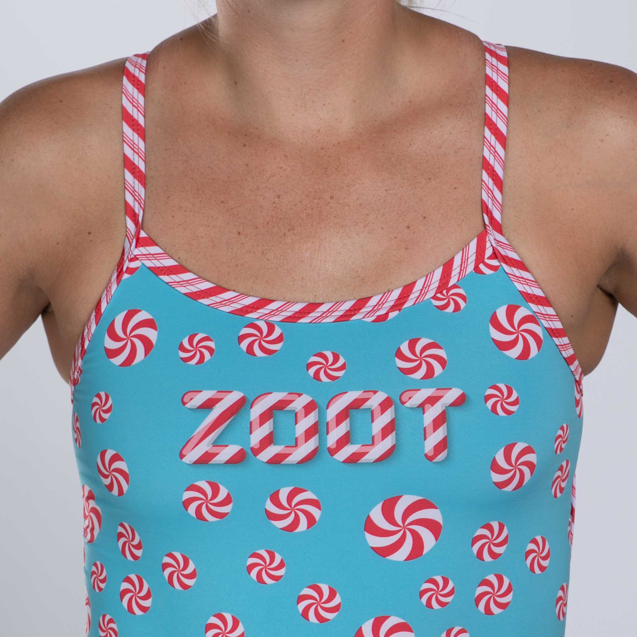 Women's One-Piece Swimsuit - Peppermint Color, High Waisted Bathing Suit for Women, Tummy Control Swimwear for Beach, Pool & Vacation
