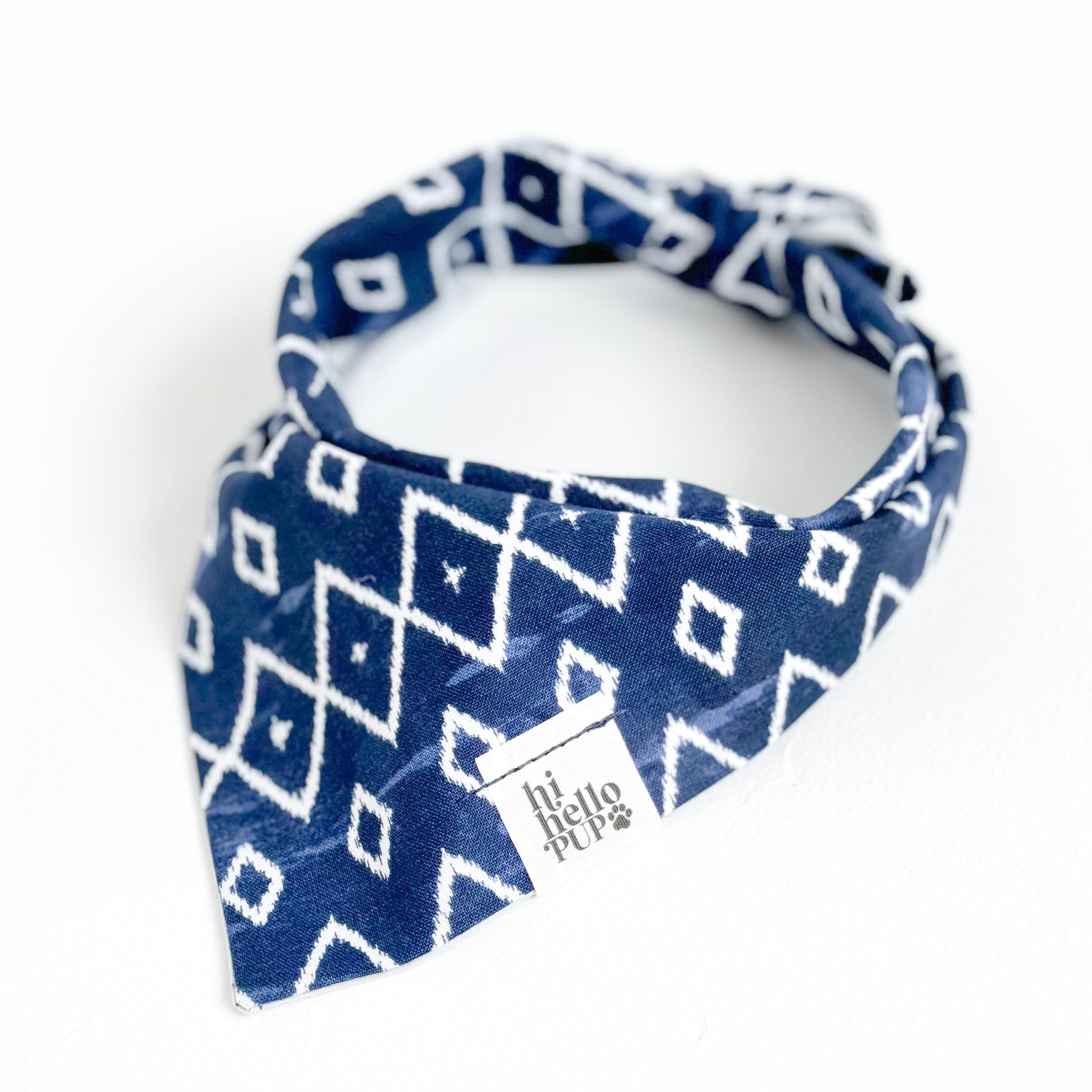Boho Matching Outfits for Dogs and Owners - XL Tie-On Dog Bandana & Medium Human Shirt - Perfect for Pet Lovers, Photo Shoots, and Outdoor Adventures