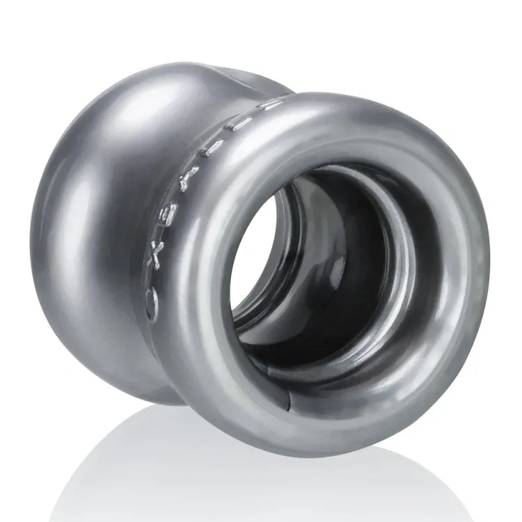 Oxballs Squeeze Ball Stretcher - Heavy Steel Cock Ring for Men - Enhance Pleasure & Stamina During Intimacy & BDSM Play