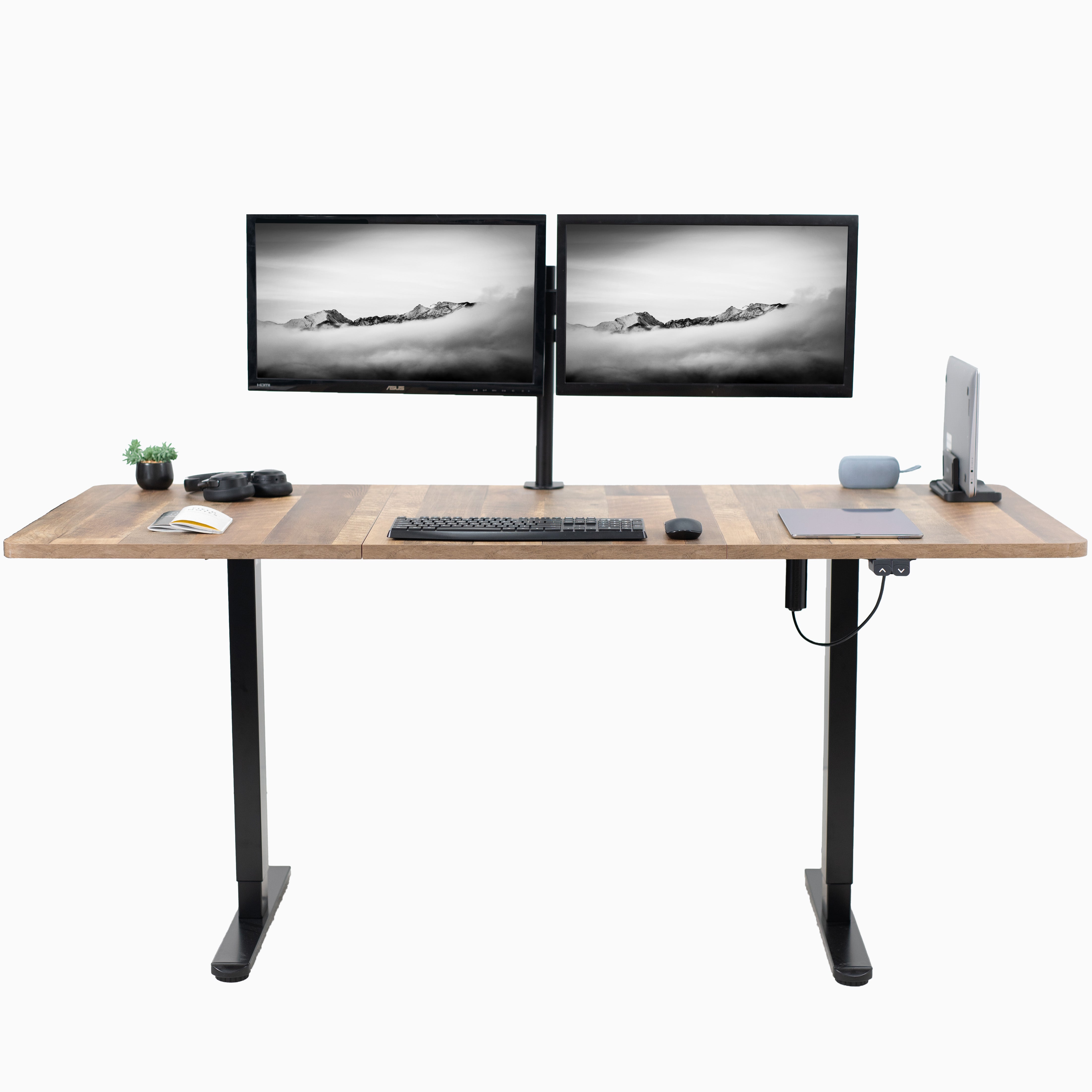 0B Series 71 x 30 Inch Electric Standing Desk with 2-Button Controller - Perfect for Home Office, Gaming & Workspace Ergonomics