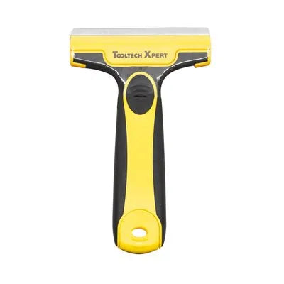 TOOLWAY Heavy Duty Scraper - Professional Stainless Steel Paint & Adhesive Remover Tool - Perfect for Home Renovation, Auto Body Work & DIY Projects