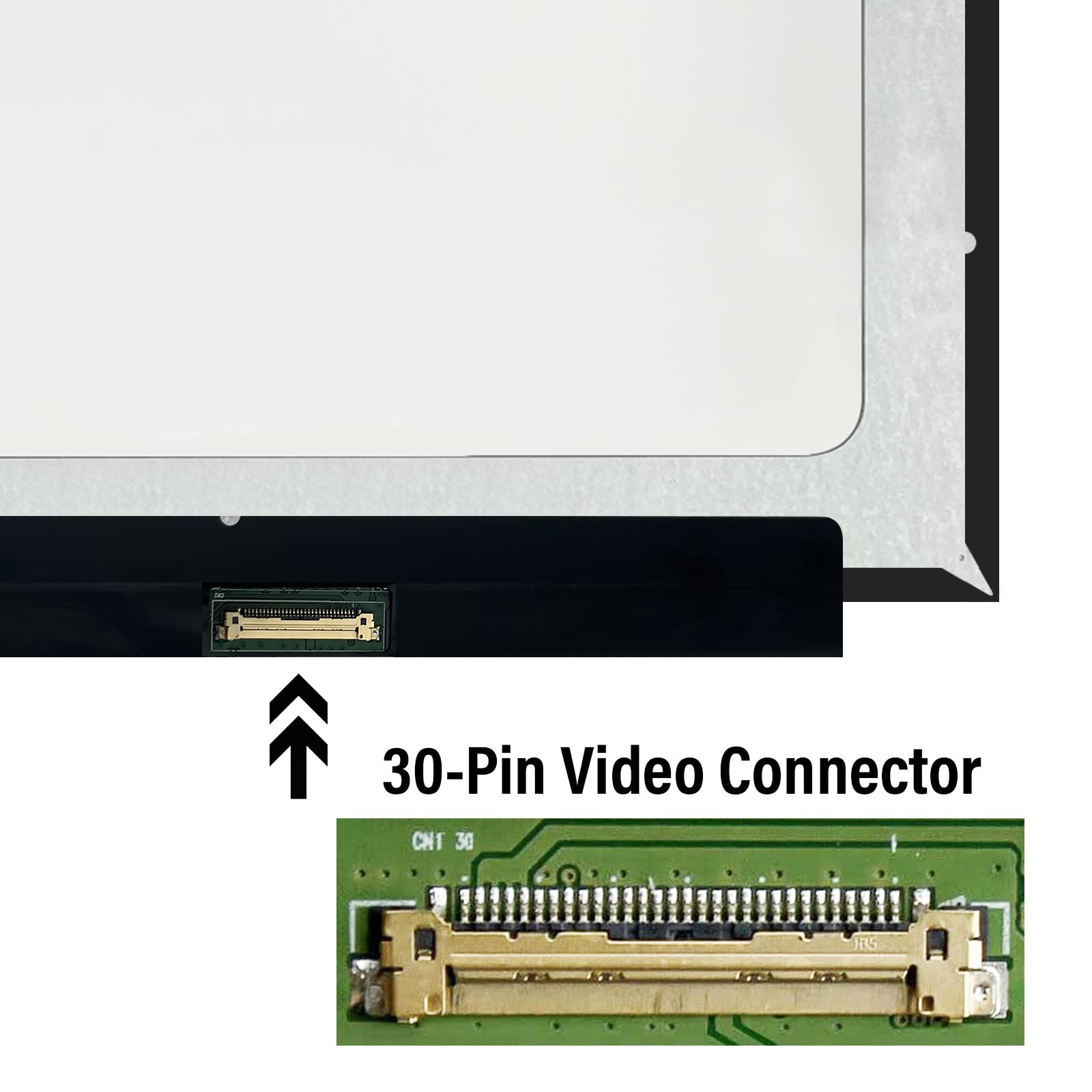 Lenovo ThinkPad T15 LCD Screen Replacement - 15.6 Inch Full HD 1920x1080 IPS Display Panel (30Pin, Non-Touch) for Laptop Repair & DIY Upgrades | Perfect for Home Office & Business Use