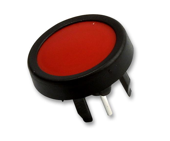 1241.1110.7093 MCS 18mm Round Panel Mount Red Push Button Switch - Perfect for Industrial Control Panels and Machinery