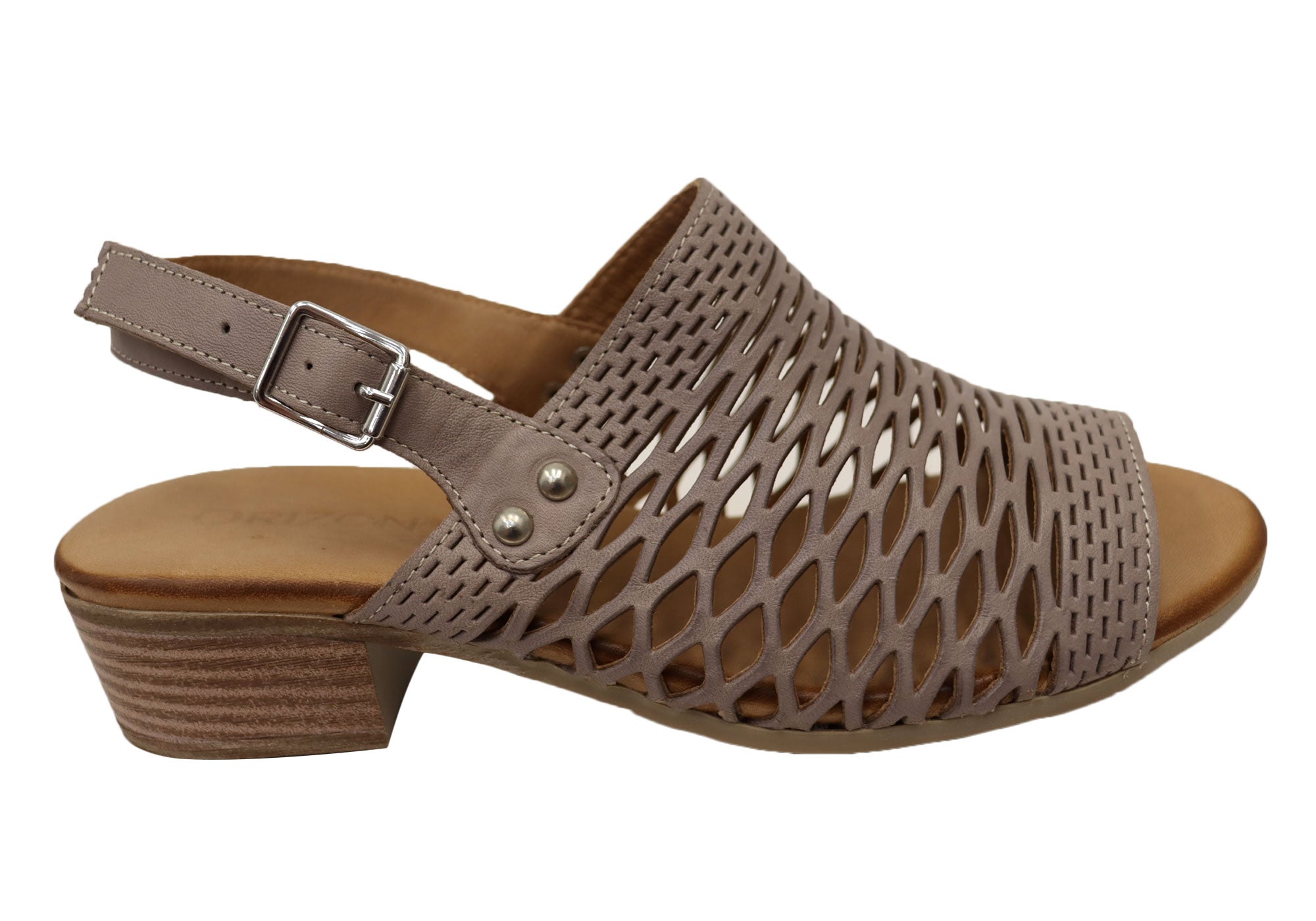 Orizonte Mimosa Women's Comfortable European Leather Sandals - Stylish & Supportive for Walking, Travel & Summer Outfits