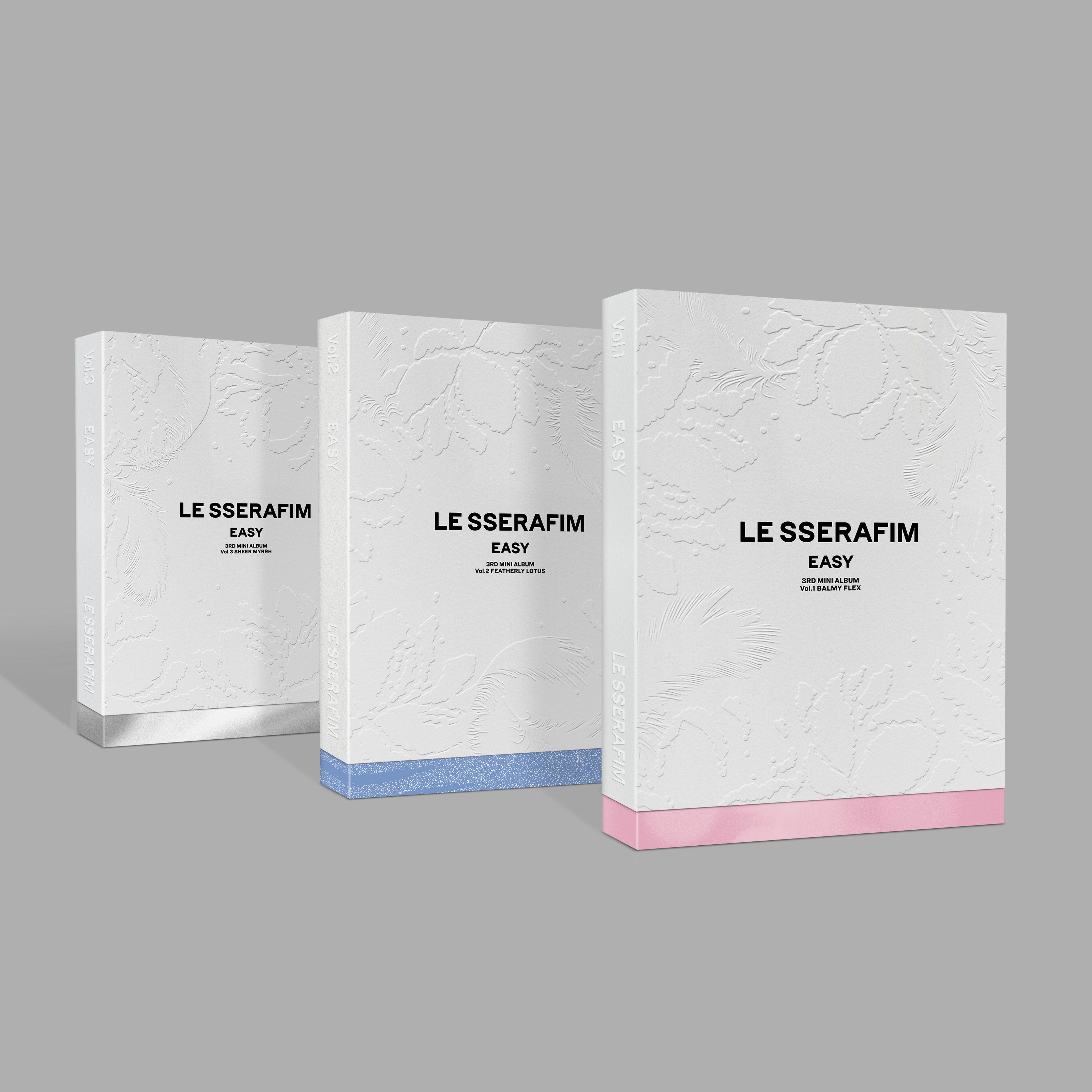 LE SSERAFIM 3rd Mini Album 'EASY' - K-Pop Music CD + Photobook - Perfect for K-Pop Fans, Collectors & Gift Giving