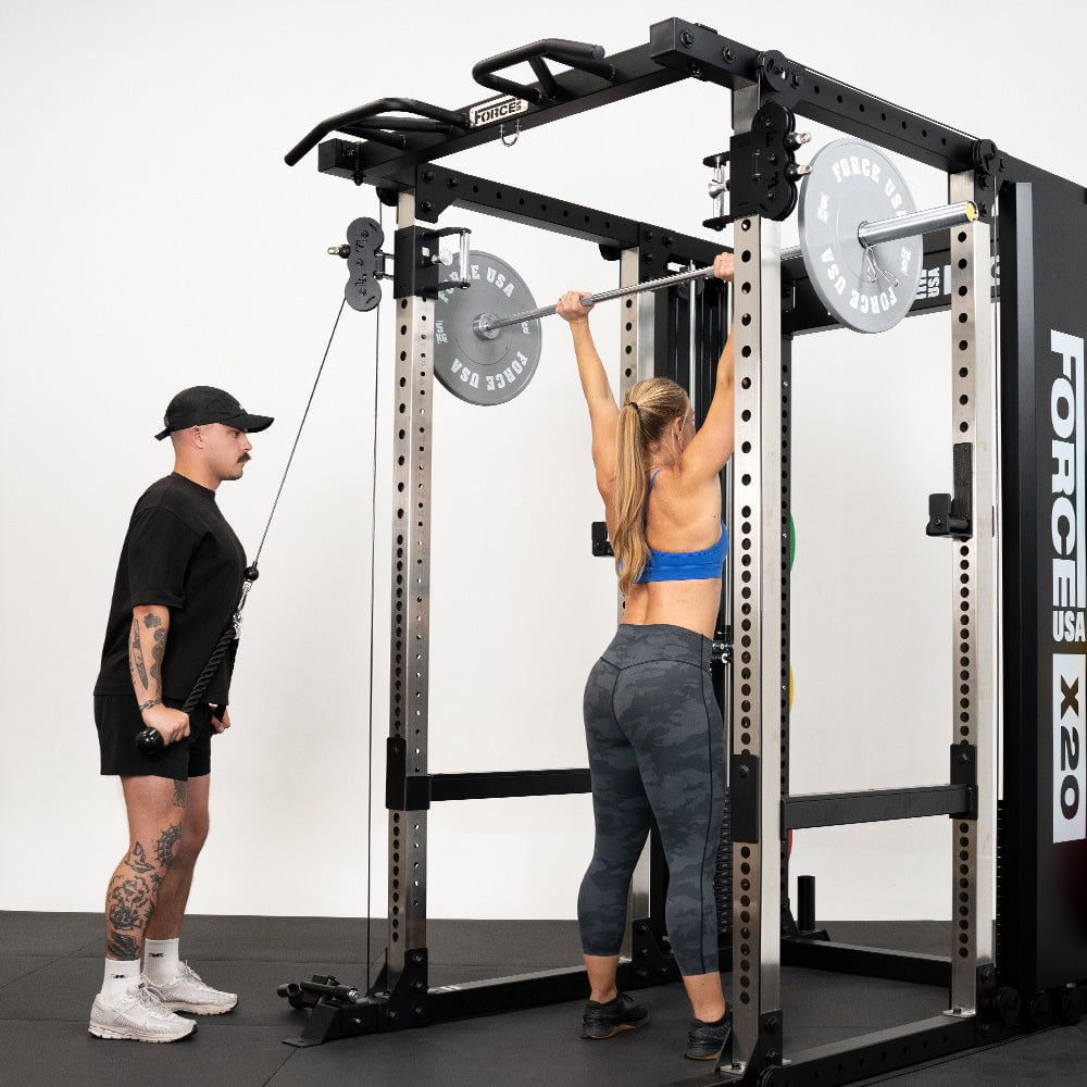 Force USA X20 All-In-One Home Gym Trainer - Strength Training Equipment for Full Body Workouts | Perfect for Home Fitness, Weight Lifting & Muscle Building