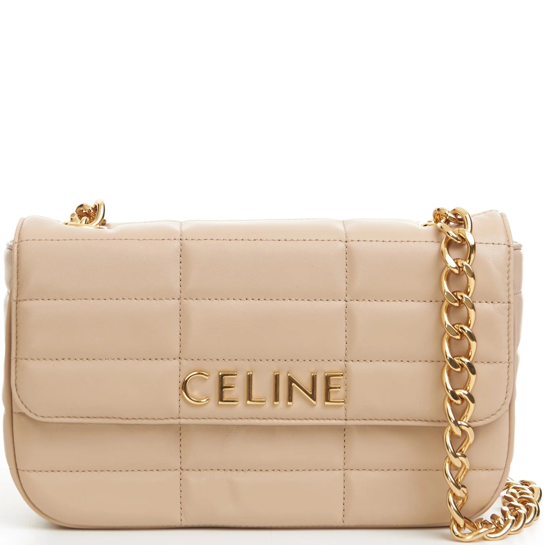 Celine Matelasse Quilted Shoulder Bag - Luxury Leather Crossbody Purse for Women | Perfect for Work, Travel & Evening Events