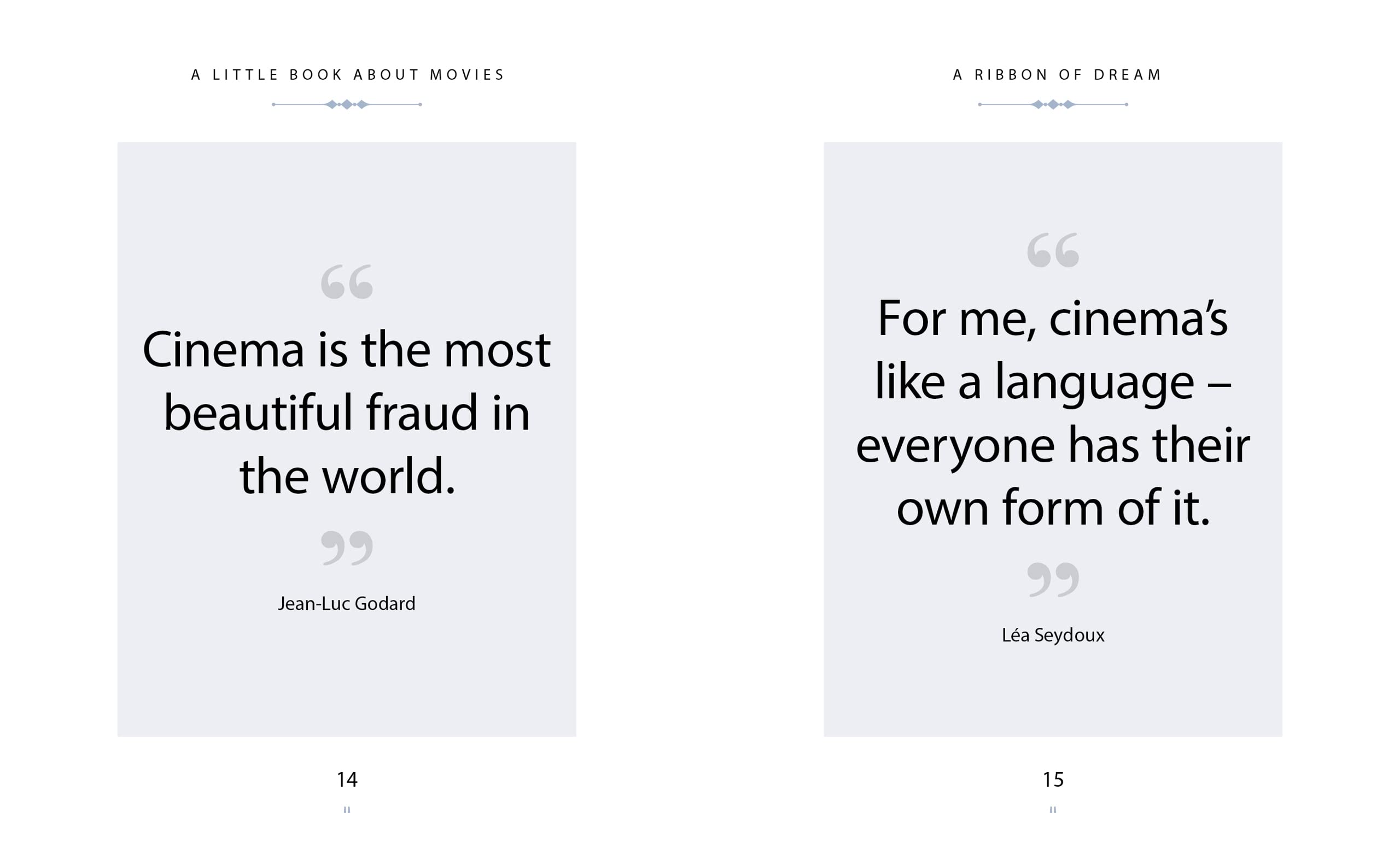 The Little Book About Movies: Inspiring Film Quotes for Cinephiles - Perfect Gift for Movie Lovers & Film Buffs (Little Books of Film & TV) - Great for Birthday Gifts, Coffee Table Decor, and Film Enthusiast Collections