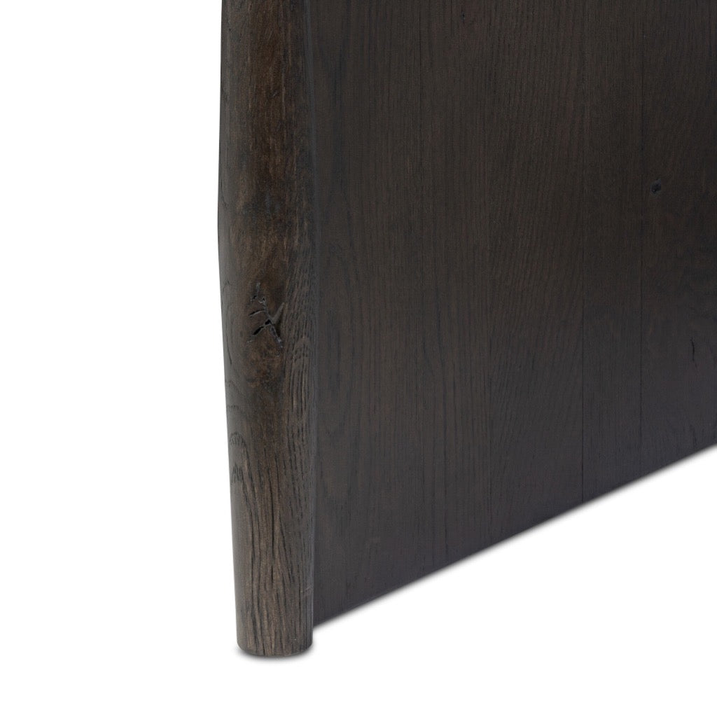Glenview Modern Coffee Table - Smoked Black Oak Finish - Perfect for Living Room, Lounge & Office Decor