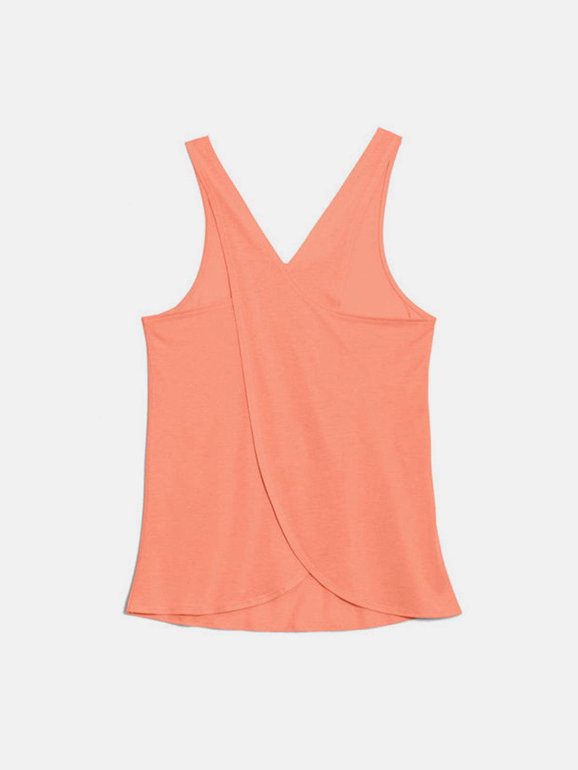 Crisscross Scoop Neck Active Tank Top - Women's Workout & Yoga Shirt for Running, Gym & Lounge Wear
