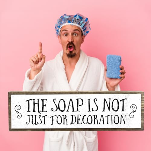 The Soap Is Not Just For Decoration