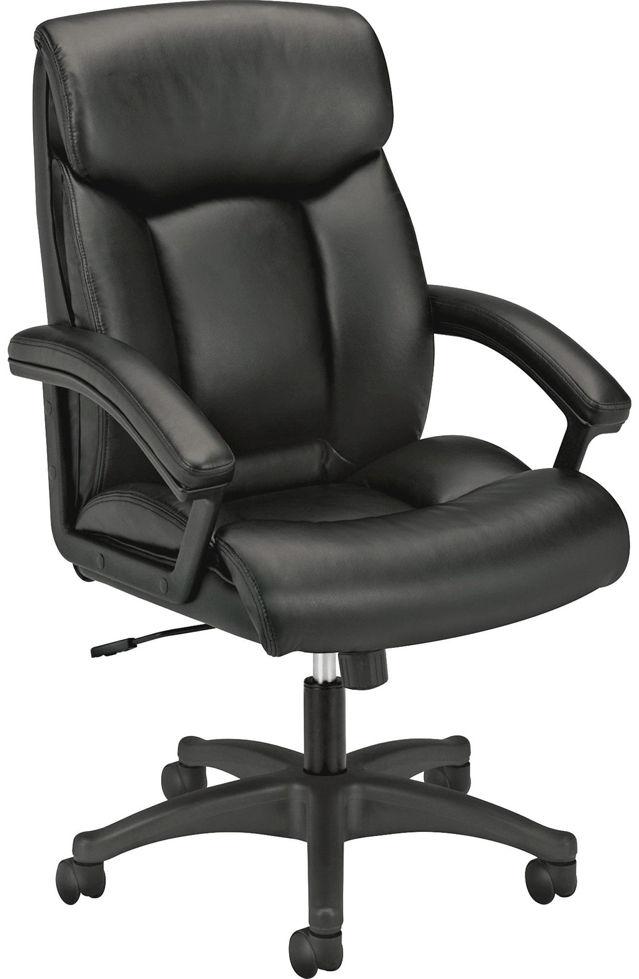 Basyx VL151 High Back Leather Executive Office Chair - Ergonomic Desk Chair for Home & Business, Perfect for Long Hours of Work & Meetings