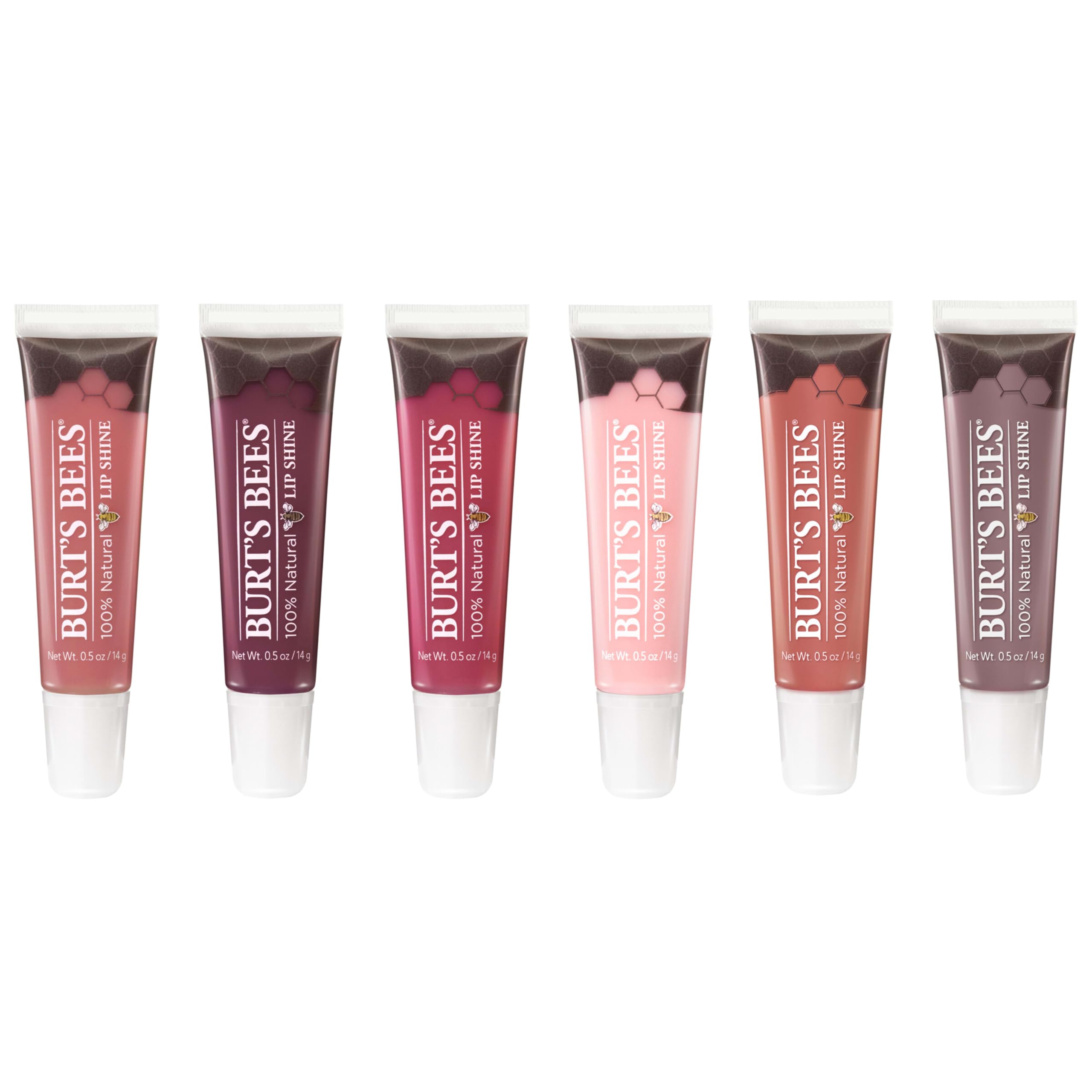 Burt's Bees 100% Natural Lip Gloss for Women - Hydrating Lip Shine with Sheer Color, Moisturizing & Nourishing (Whisper) - Perfect for Daily Wear, Date Night & Special Occasions