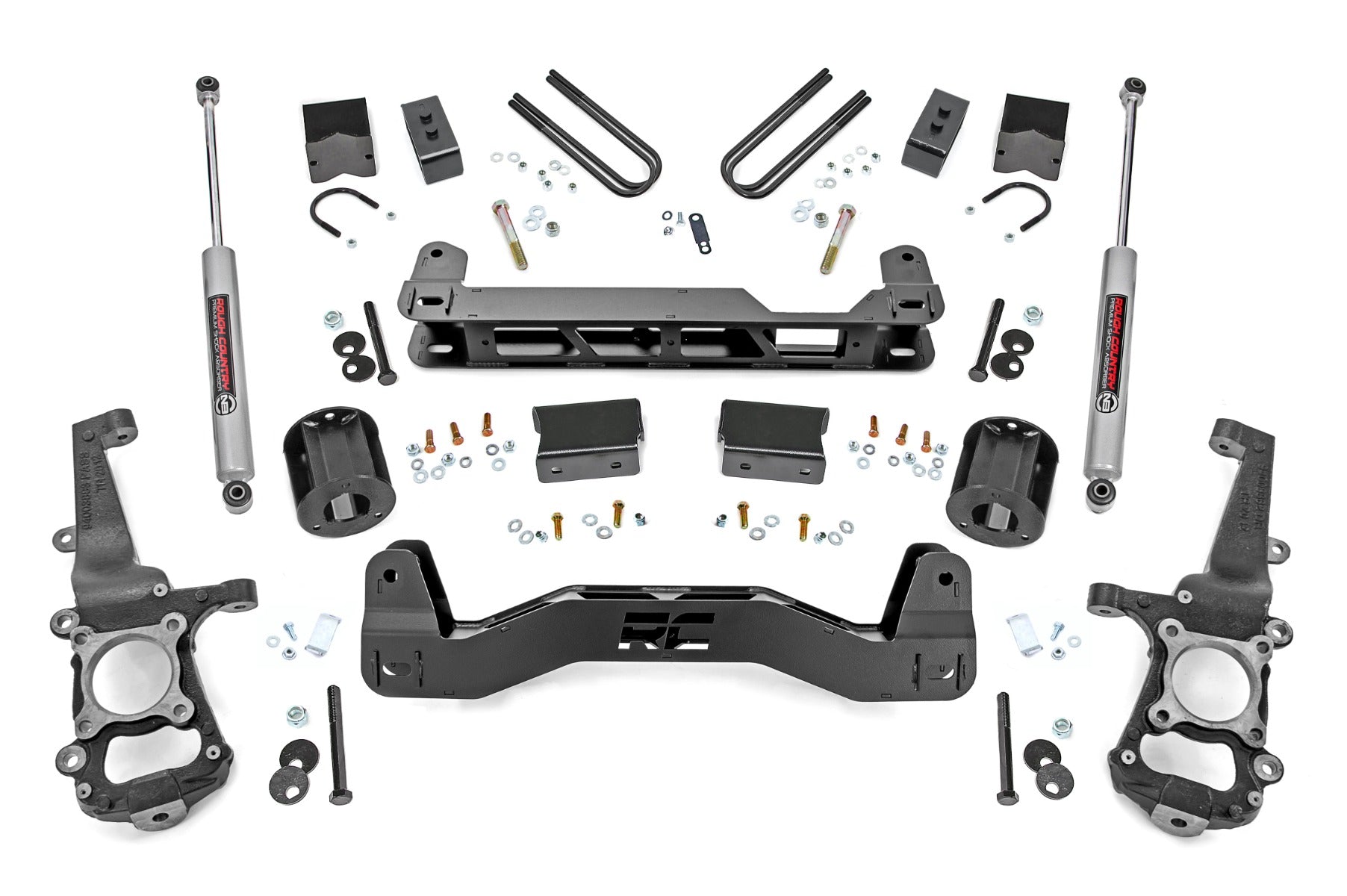 4 Inch Lift Kit for Ford F-150 2WD (2021-2022 Models) - Heavy Duty Suspension Upgrade for Off-Roading & Truck Customization