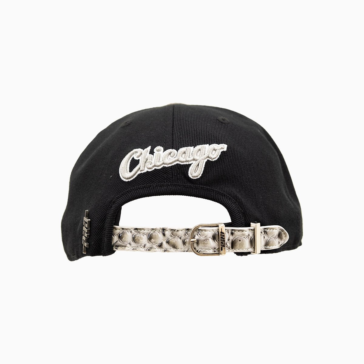 Chicago White Sox MLB Leather Visor Flat Hat - Official Baseball Cap for Men & Women - Perfect for Games, Outdoor Sports & Casual Wear