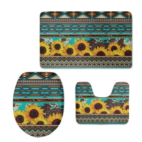 Sunflower Aztec Geometric