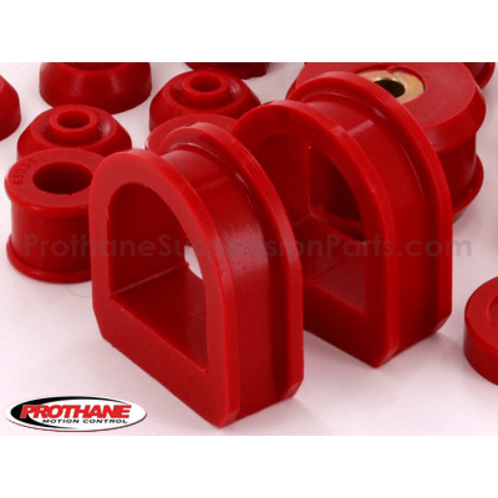 Pro-Thane Total Bushing Kit for Volkswagen Golf MK1 MK2 1985-1997 - Red Performance Suspension Bushings (22-2009) | Improves Handling & Ride Comfort for Classic VW Golf Models