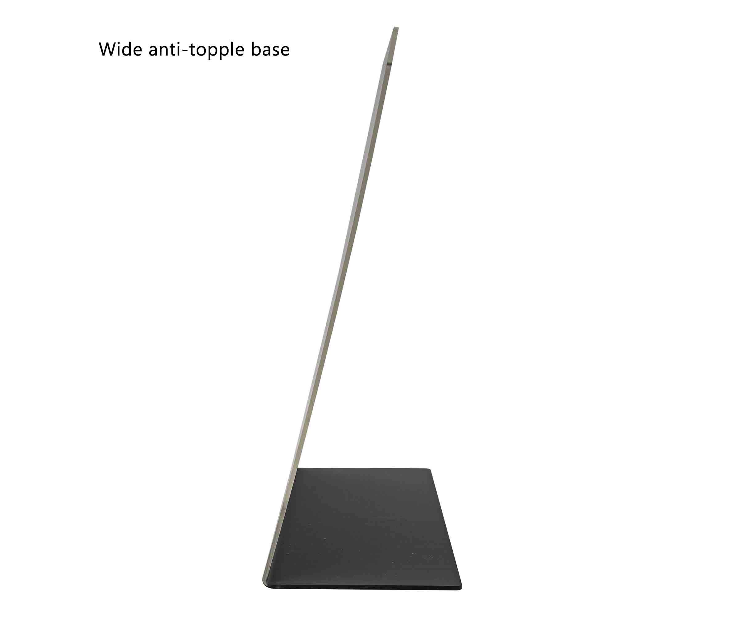 2 Pack Acrylic Mirror Stand 12