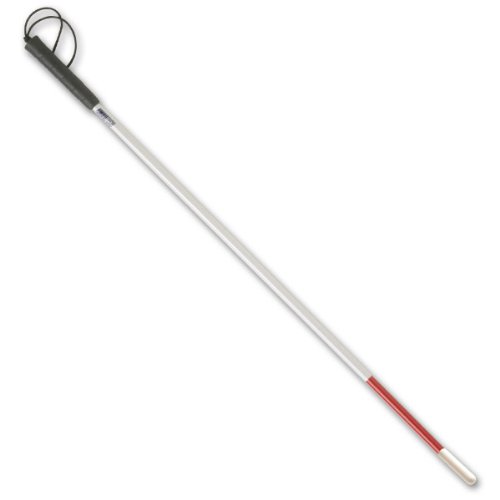 Ambutech Rigid Graphite Cane with Pencil Tip - 62 Inch Adjustable Walking Stick for Seniors & Mobility Support - Ideal for Indoor/Outdoor Use, Travel & Daily Assistance
