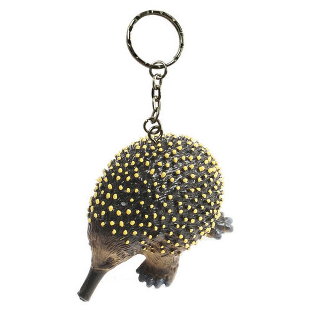 Unique Echidna Keychain Figurine - Cute Animal Keyring for Backpacks, Gifts & Collectibles | Perfect for Animal Lovers & Nature Enthusiasts