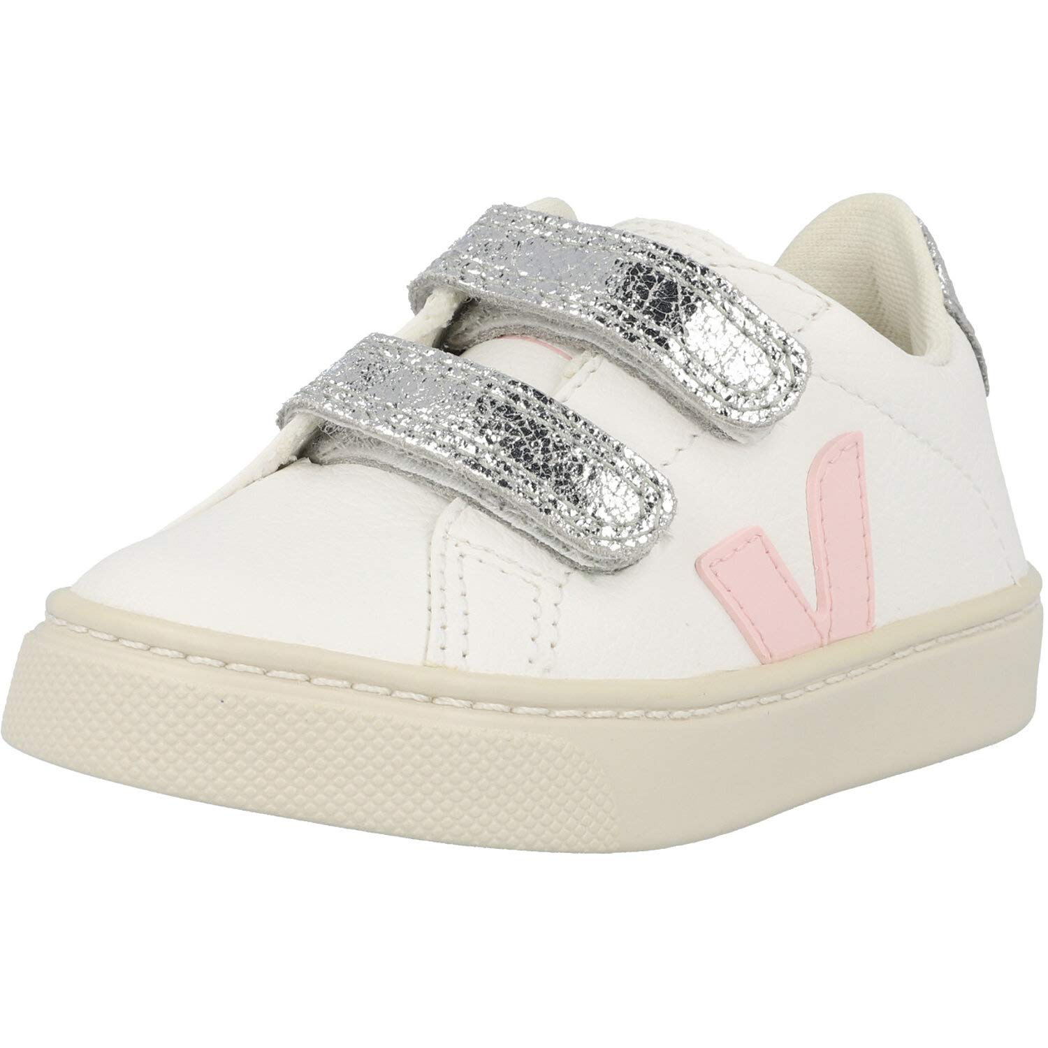 VEJA Kids Small Esplar Velcro Sneakers - Eco-Friendly Toddler Shoes for Boys & Girls | Perfect for School, Play & Everyday Comfort