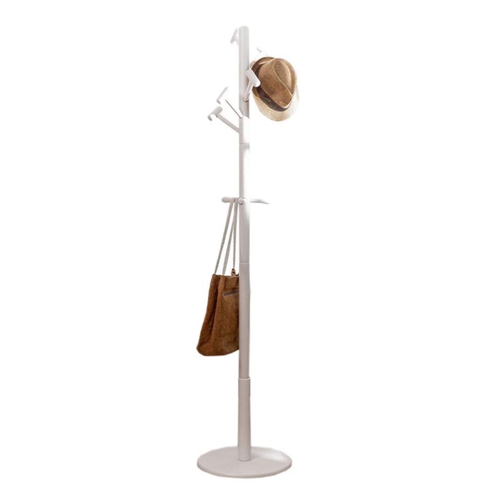 Space-Saving Wooden Coat Rack - Adjustable Floor to Ceiling Clothes Hanger for Living Room, Bedroom & Entryway - Easy Assembly Multi-Color Options - Perfect for Small Apartments & Home Organization