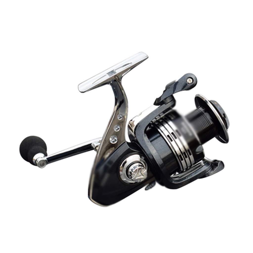 MMAXZ 3000 Spinning Fishing Reel - Full Metal Body, Wire Cup Spool for Saltwater & Freshwater Fishing - Perfect for Surf Casting, Pier Fishing & Boat Angling