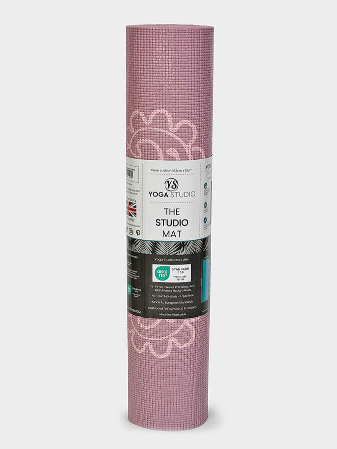 Premium 6mm Non-Slip Yoga Mat for Hot Yoga & Home Workouts - Eco-Friendly TPE Material for Enhanced Grip & Comfort